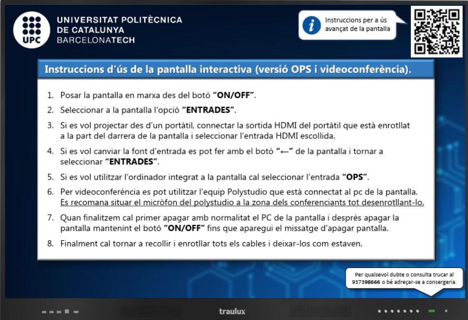 Instruccions bàsiques