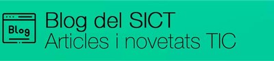 Blog del SICT - Articles i novetats TIC